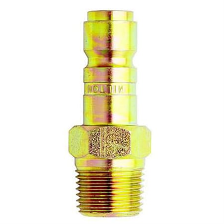 Milton 1/2" Male Plug G-Style 1817BK